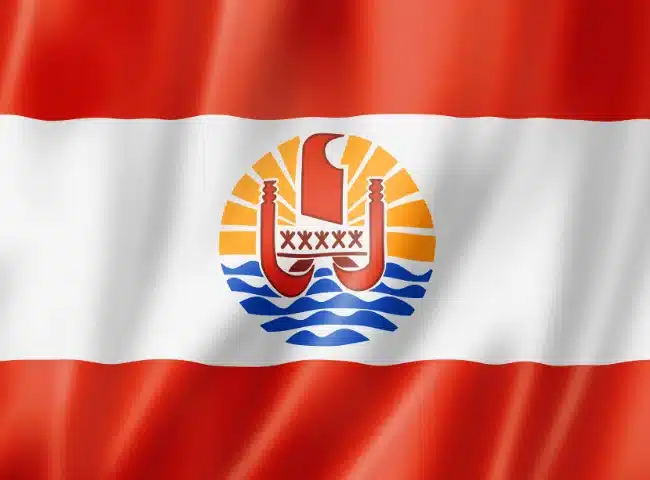 Bandeira Polinesia francesa