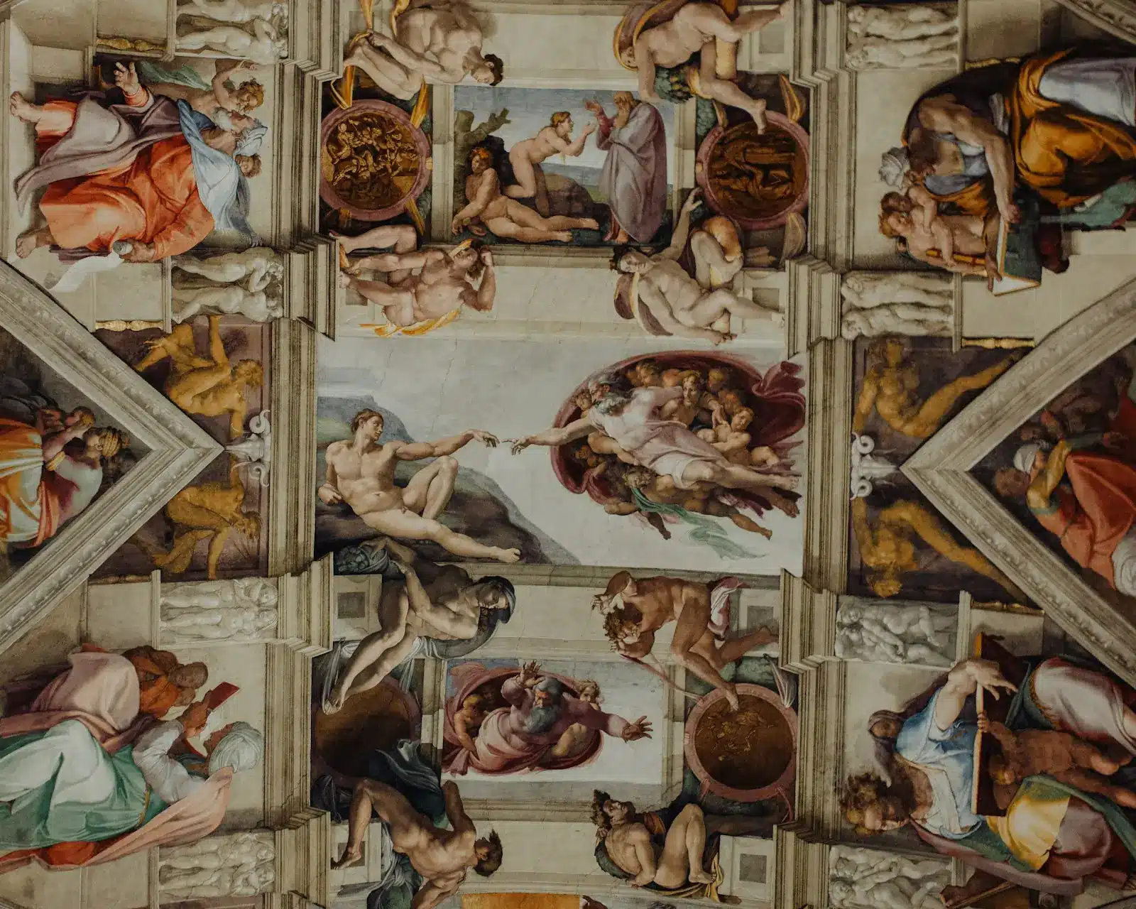 Teto da Capela Sistina, no Vaticano